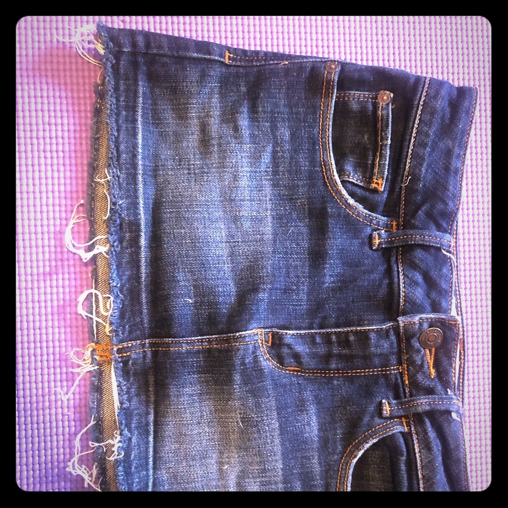 Abercrombie Jean skirt
